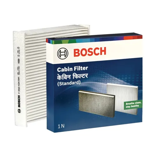Image of Bosch 1987432081 Cabin Filter, Replacement Filter - Against Pollen and Dust for Cleaner Air Inside the Vehicle