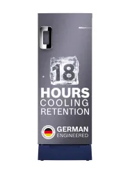BOSCH 226 L Direct Cool Single Door 3 Star Refrigerator (Dark lake, CST22U13AI)