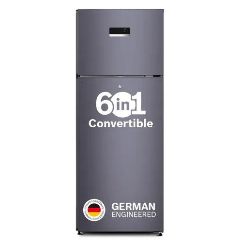 Image of Bosch 243L 2★ Convertible Double Door Refrigerator with Touch Panel