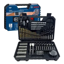 BOSCH 2608594070 Professional 103-Pcs Accessory Set
