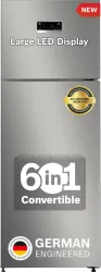 BOSCH 334 L Frost Free Double Door 2 Star Convertible Refrigerator with Large LED Display, Inverter , VitaFresh Technol