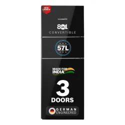 Bosch 335L 3 Star Frost Free Triple Door Maxflex Refrigerator