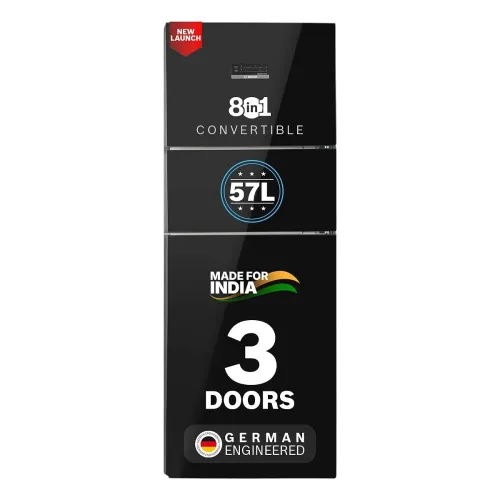 Image of Bosch 335L 8 in 1 Convertible Frost Free Triple Door Refrigerator
