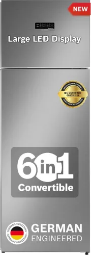 Image of BOSCH 368 L Frost Free Double Door 3 Star Convertible Refrigerator with Large LED Display, Inverter Frost Free , VitaFr