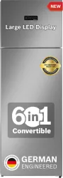 BOSCH 368 L Frost Free Double Door 3 Star Convertible Refrigerator  with Large LED Display, Inverter Frost Free , VitaFr