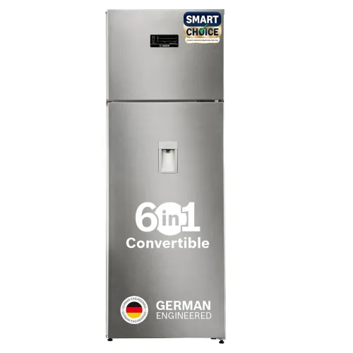 Image of Bosch 368L 2 Star Frost Free Double Door Refrigerator with 2.5 L Water Dispenser