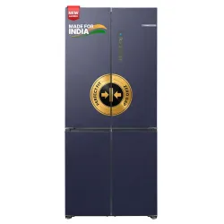 Bosch 503L, 3 Star, Frost Free 4 Door Side-by-Side Refrigerator with Perfect fit