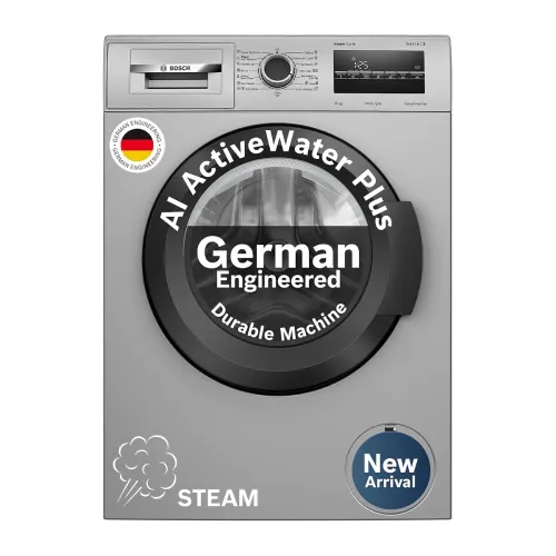 Image of Bosch 8 kg 5 Star Front Load Fully-Automatic Washing Machine