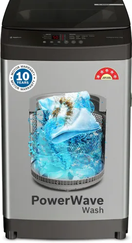 Image of BOSCH 8 kg Fully Automatic Top Load Grey 