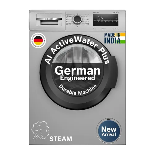Image of Bosch 8 kg 5 Star Front Load Fully-Automatic Washing Machine