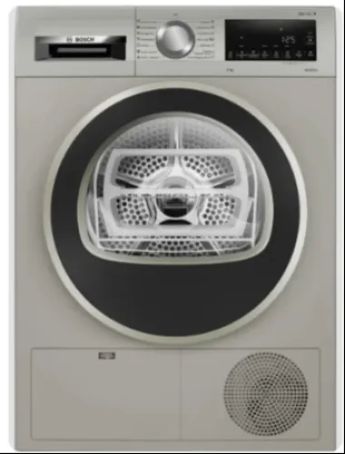 Image of BOSCH 8 kg Tumble Dryer Washing Machine with In-built Heater Grey 