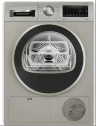 BOSCH 8 kg Tumble Dryer Washing Machine with In-built Heater Grey 