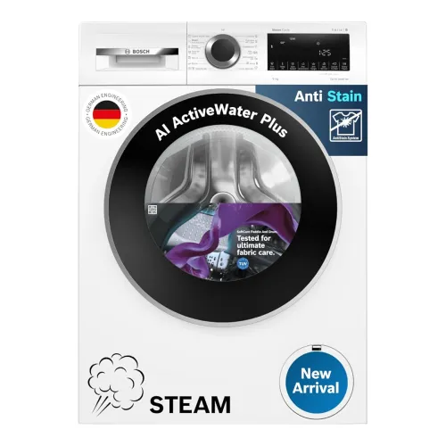 Image of Bosch 9 kg 5Star Fully Automatic Front Load Washing Machine (WM)