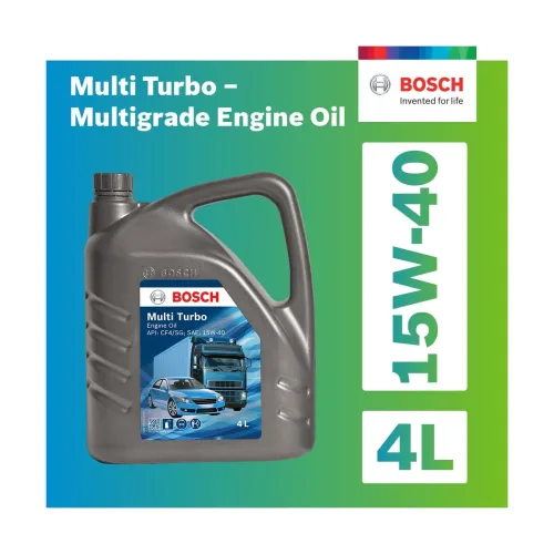 Image of Bosch F002H20968 Multiturbo CF4 / SG 15W 40 PC Engine Oil (4 L)