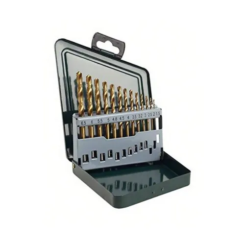 Image of Bosch HSS-Titanium 2607019436 Plastic Drill Bit Set (Multicolor, 13-Pieces)