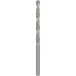 Bosch Professional Metal Drill Bits HSS-G With Diameter 4.8mm, Working Length- 52mm, Total Length- 86mm, Pack Of 10
