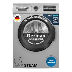 Bosch 8 Kg 5 Star Front Load Washing Machine with Steam