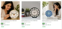 Bosco Wall Clocks Starting @ ₹299