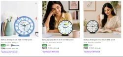 Bosco Wall Clocks Starts @ ₹299