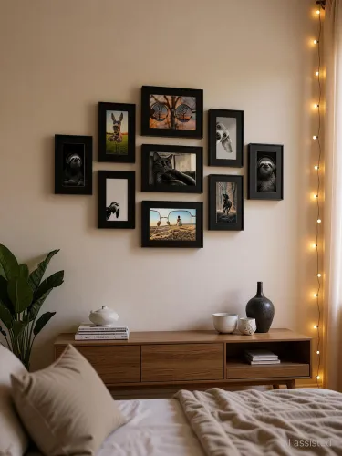 Image of BOSCO Wood Wall Photo Frame