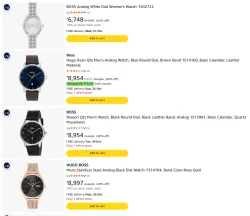 BOSS Analog Watch upto 55% Discount