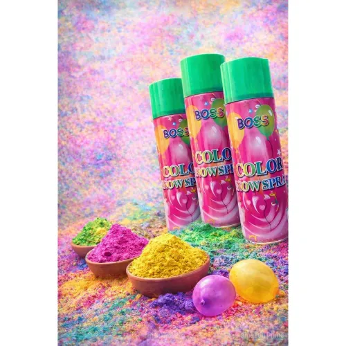 Image of BOSS Natural Skin-Friendly snow Spray Bottle Color