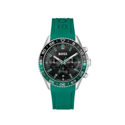 BOSS Runner Qtz Fashion Chrono Black Round Dial Mens Watch
