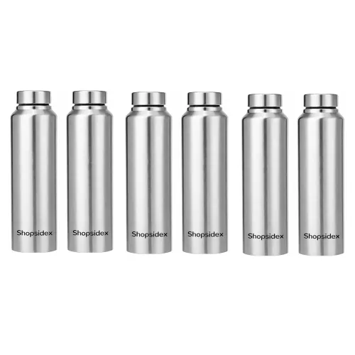 Image of bottle Stainless Steel Water Bottle 1000 ml (Pack 6)