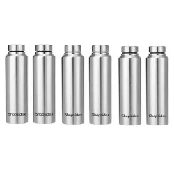 bottle Stainless Steel Water Bottle 1000 ml (Pack 6)