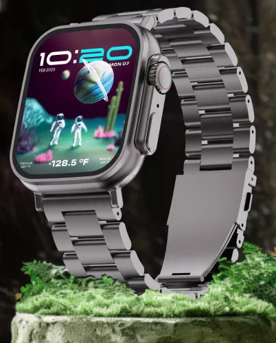 Image of Boult Crown Smartwatch (1.95inch Display, BT Calling, 900 Nits)