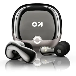 Boult GOBOULT TWS Earbuds, 80H Playtime, ENC, 45ms, Grey