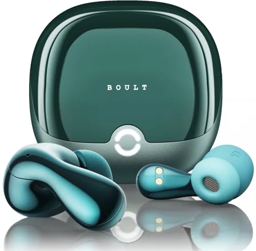 Image of Boult Klarity 1 with 80 Hrs Battery, Dual Pairing, 4 Mic ENC, Liquid Metal Body, 5.4v Bluetooth