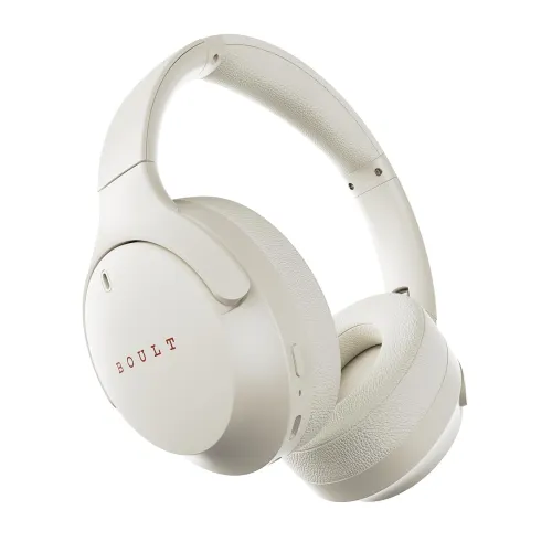 Image of Boult Q Over Ear Bluetooth Headphones with 70H Playtime.
