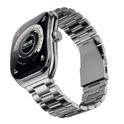 Boult Trail Pro Smartwatch (AMOLED, BT Calling, 120+ Sports, Silver)
