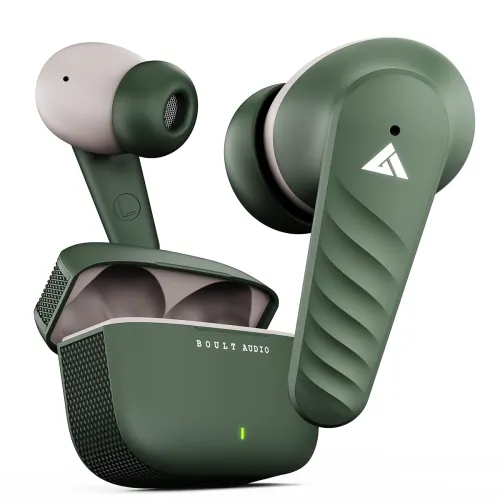 Image of Boult X10 Pro TWS Earbuds (45H Playtime, Low Latency, Green)