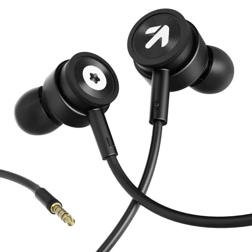 Image of Boult XO Black Wired Earphones