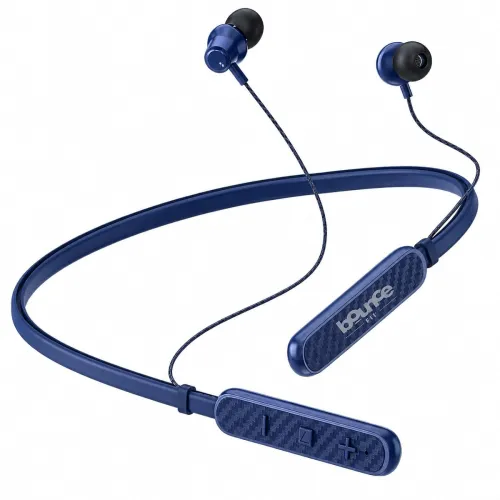 Image of Bouncefit Sonic 144 Bluetooth Wireless Neckband, 35H Continuous Playback Battery, Deep Bass, Stereo Sound, HD Calls, Typ