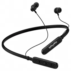 Bouncefit Sonic 144 Bluetooth Wireless Neckband, 35H Continuous Playback Battery, Deep Bass, Stereo Sound, HD Calls, Type C Fast Charging, Rich Audio, Bluetooth Neckband with Mic Earphones (...