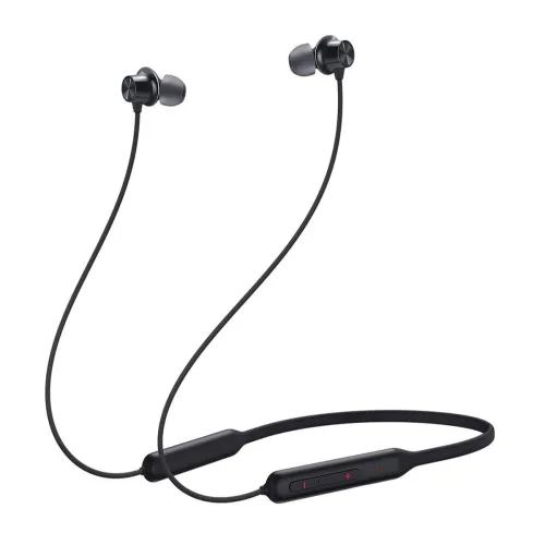 Image of Bouncefit Wireless Magnetic ANC Neckband Earphones (Black)