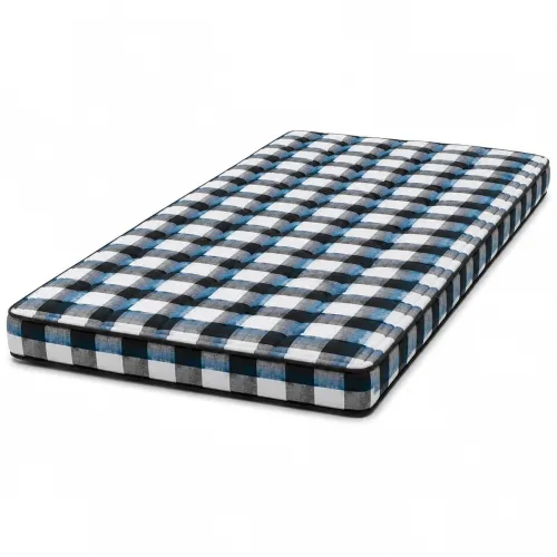Image of Box Bordered Cotton Mattress 3 x 6 Feet 4 Inch Thick Cotton Filled Gadda