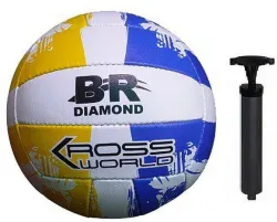 BR Diamond PVC Volleyball (Size 5 * pack of 2)