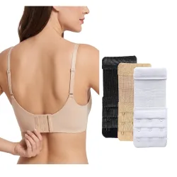 Bra with Elastic Hook Extender Set of 2