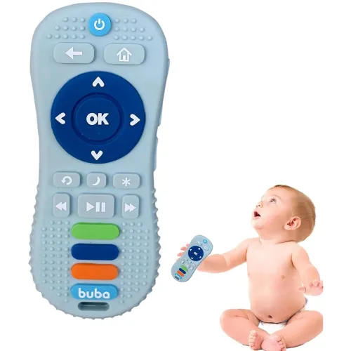 Image of Brand Conquer Silicone Remote Teether For Baby