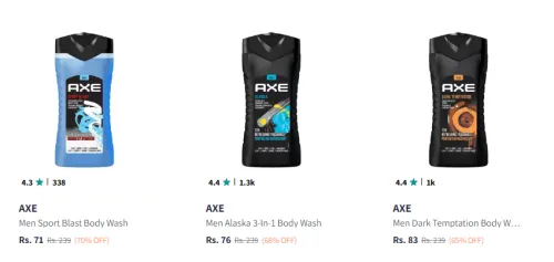 Image of Branded Body Wash And Shower Gel starting at ₹71
