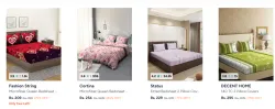 Branded Double Bedsheets Starting at ₹209