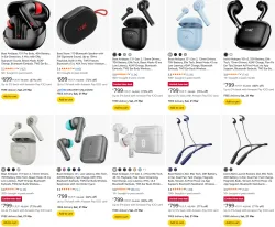 Branded Earbuds & Neckbands Starts @699