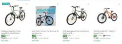 Branded Geared Cycles Upto 78% Off
