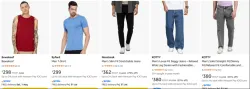  Branded mens wear up to 82% Discount 