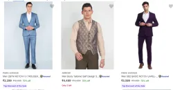 Branded Mens Wedding Suit at Min.70% Discount