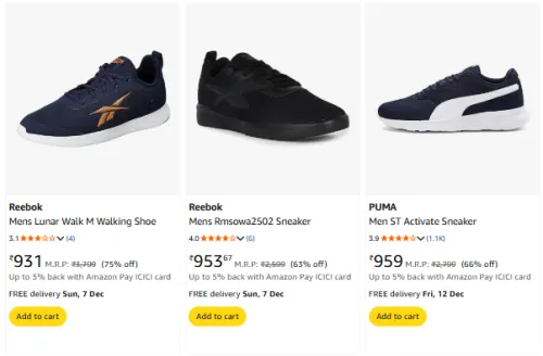 Image of Branded Shoes Minimum 70% Discount